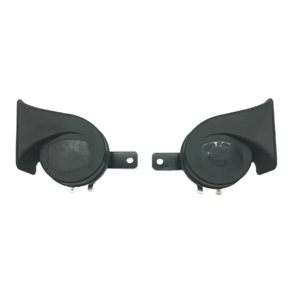 12V Waterproof Snail Horn 110-125db High/Low Tone Universal Fit for Car Truck Motorcycle