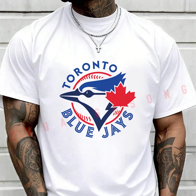 남성 티셔츠 New Best Of Funny 토론토 야구 티셔츠 빠른 건조 셔츠 플레인 블랙 티셔츠 여름 캐주얼 탑 의류