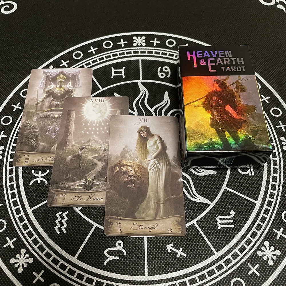 

Tarot Deck Oraculos Party Games Toro Fate Runes for Fortunetelling Predictions Mysterious Affirmation Cards Wiccan Supplies