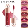 HANDAIYAN 8 Shades of Glitter Lip Gloss Metallic Natural Non-stick Cup Long-Lasting Waterproof Liquid Lipstick Party Cosmetics 1