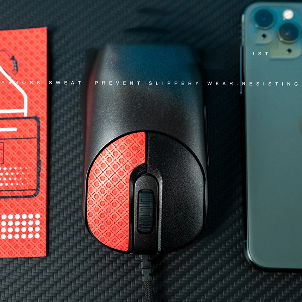 Mouse Grip Tape para Logitech g Pro x Superlight Gpx Skate Simples de Cor Sólida Adesivo Artesanal Antiderrapante Pele de Lagarto Chupar Suor - Imagem 6