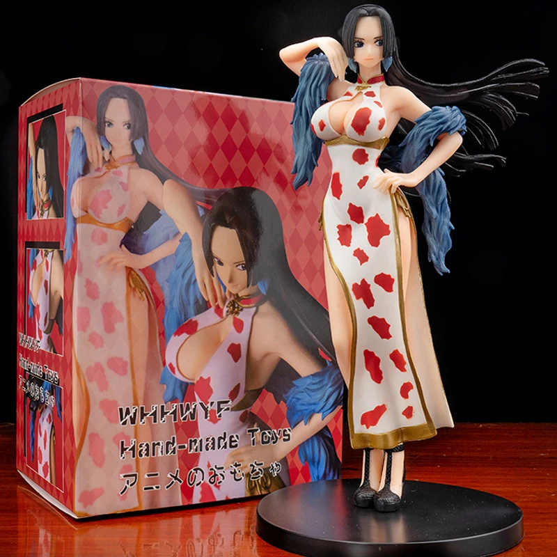 Bandai One Piece Cheongsam Boa Hancock Model Figure Japanese Anime Collection With Box Figurine Model Children S Toy Gift Kid Action Figures Aliexpress