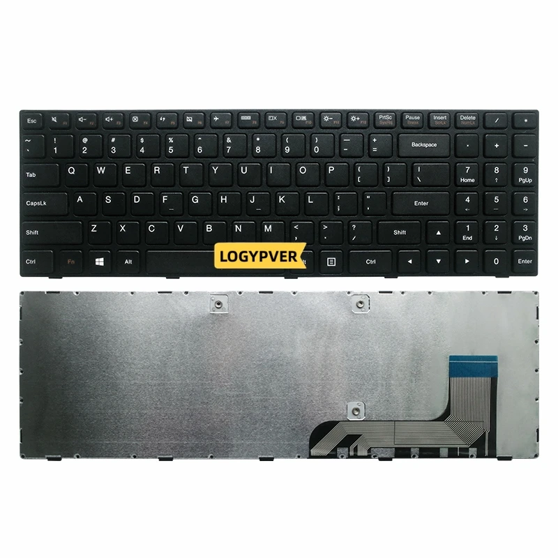 

US клавиатура для Lenovo Ideapad 100-15 100-15IBY 100-15IBD 300-15 300-15IBD B50-10 B50-50 ноутбук на английском языке