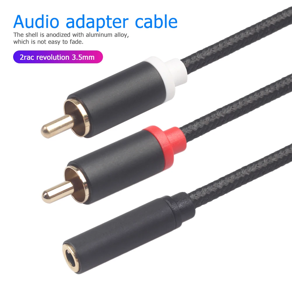 Ŀ ͽټ ̾, 2RCA -3.5mm  ũ  Y ø ̺