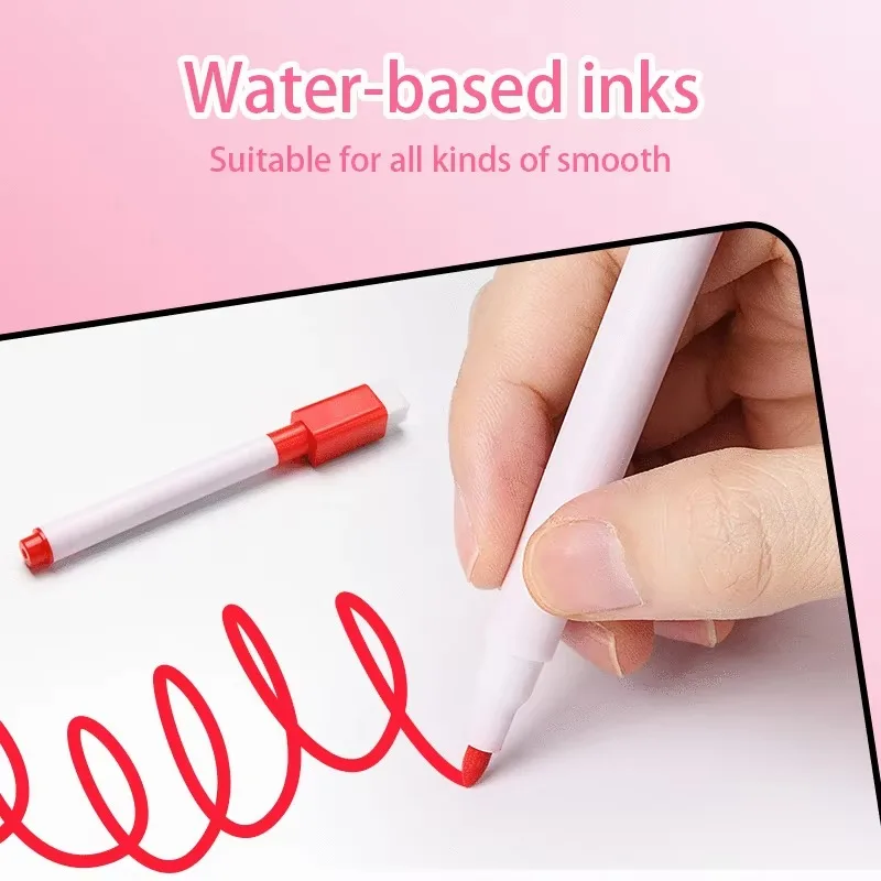 Wholesale Washable Marker Magnetic White Board Bulk Pens Multi Color White Board Markers for Writing Drawing Office School Use 5