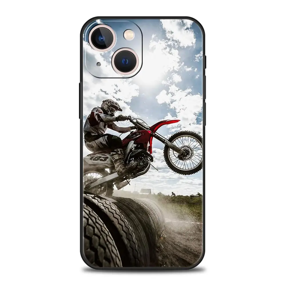 Dynamic Moto Cross Motorcycle Sports Phone Case Cover Shell Coque
