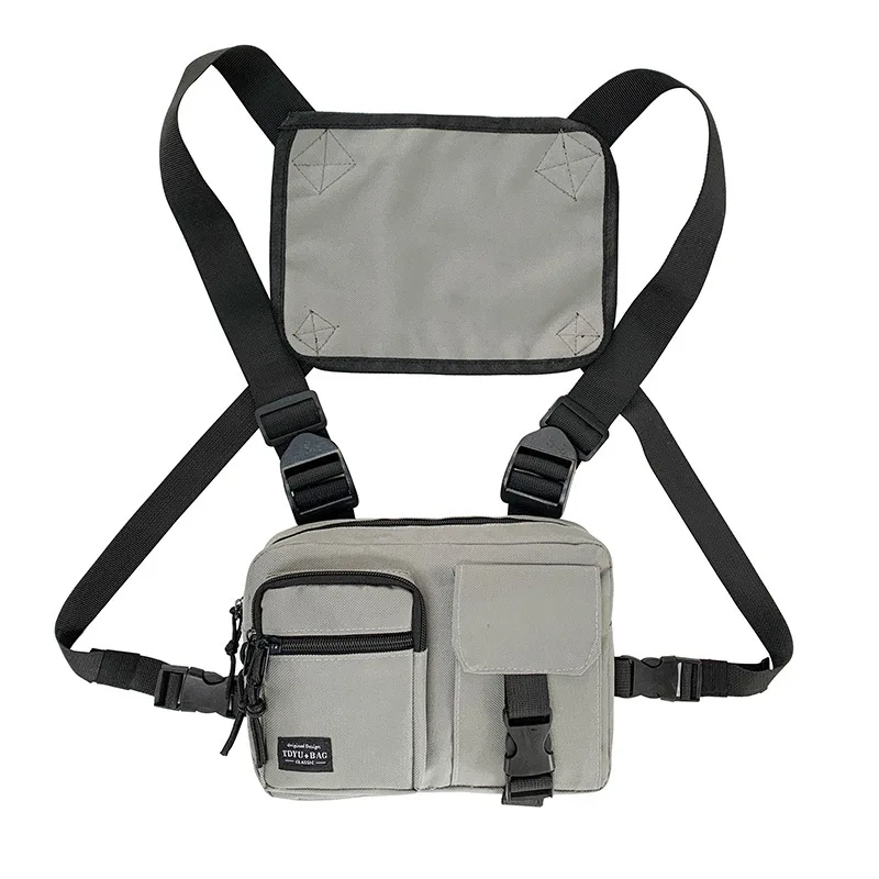 Men's and Women's General Bag Sports Style Fashion Couple's Street Hip Hop Cool Handsome Chest Bag Backpack 2022 New on New Bag