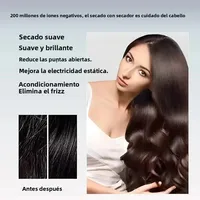 Secador de pelo iónico portátil rápido 6
