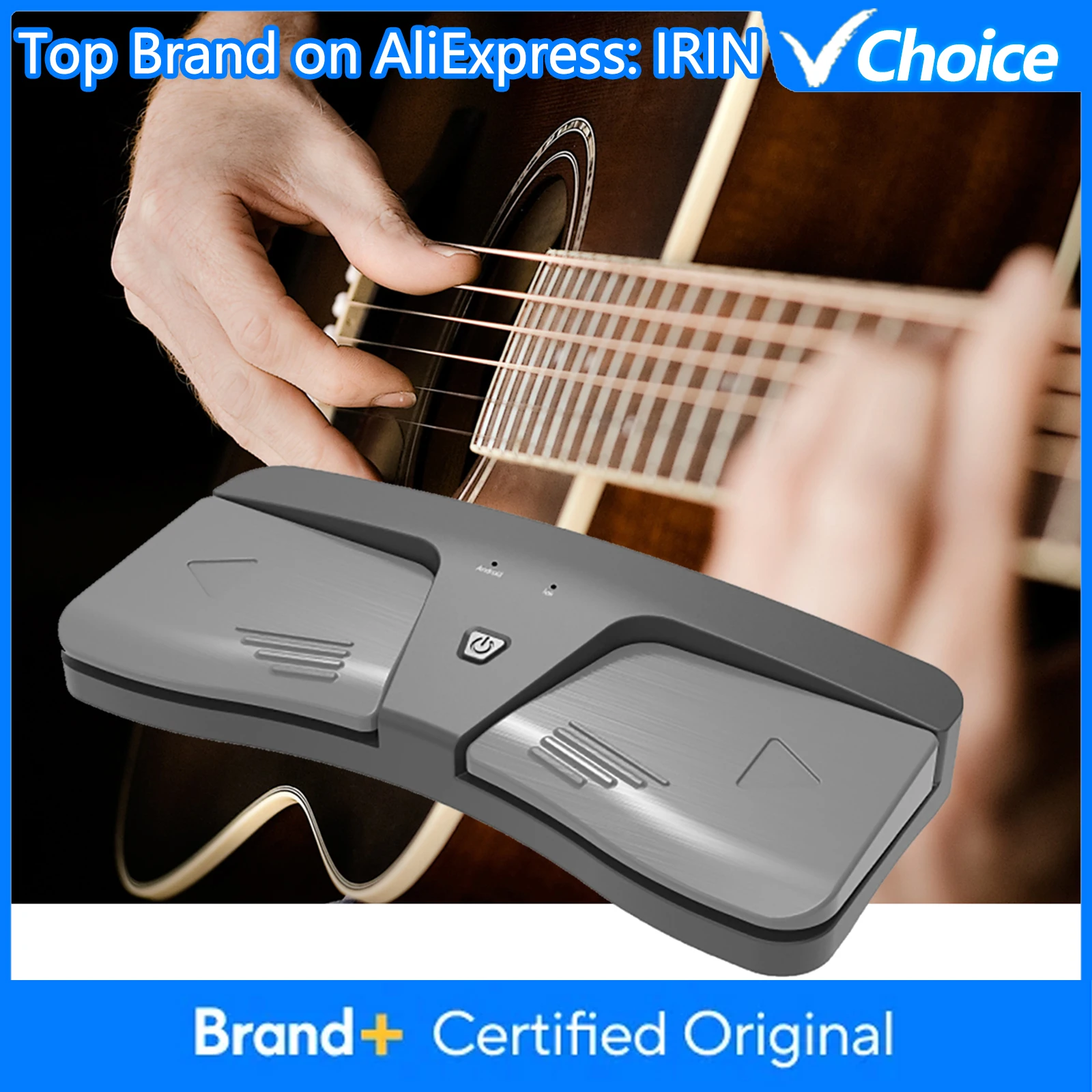 Wireless Page Turner Pedal Intelligent BT Electronic Music Sheet Flipping Page Turning Foot Pedal for Playing Performance