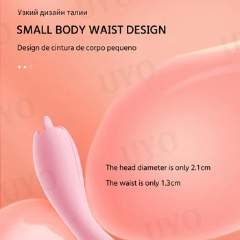 Tongue Lick Silica gel vibrators  for women 18 G-spot Orgasm Sex Toys Female Finger clitoral stimulation sex toys for womans UYO 3