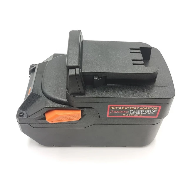 For Black & Decker 20V Lithium Battery Adapter to RIDGID AEG 18V