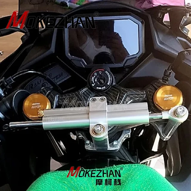 ゆう ステアリングダンパースタビライザー 用 カワサキ ZX14R 2006-2020 CNC