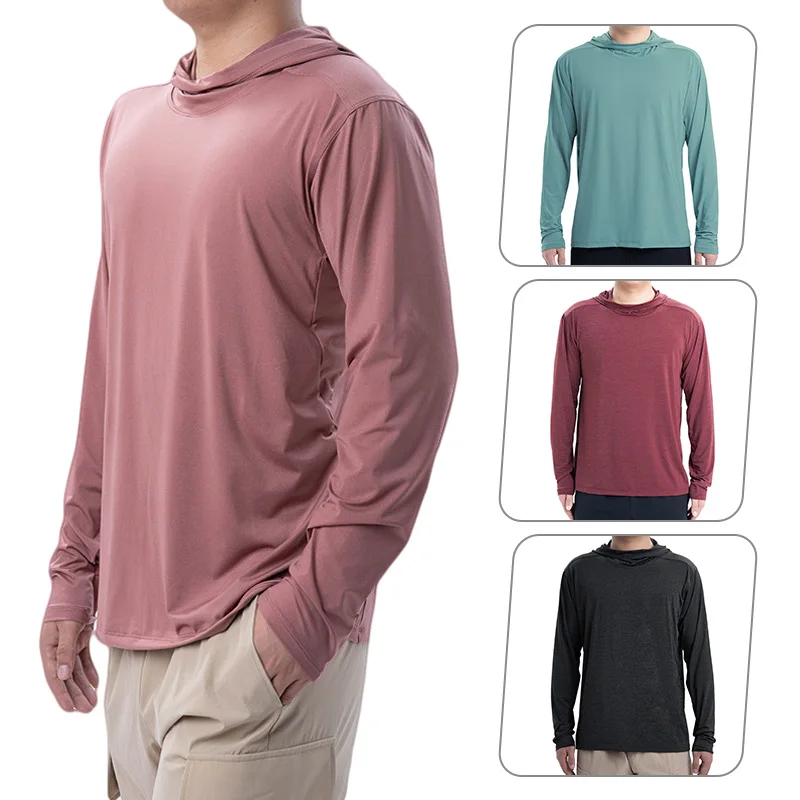 Quick Dry Autumn Spring Sport Training Running Tshirt Outdoor Breathable Long Sleeve Jogging Tees Oversize Men T Fishing Tops