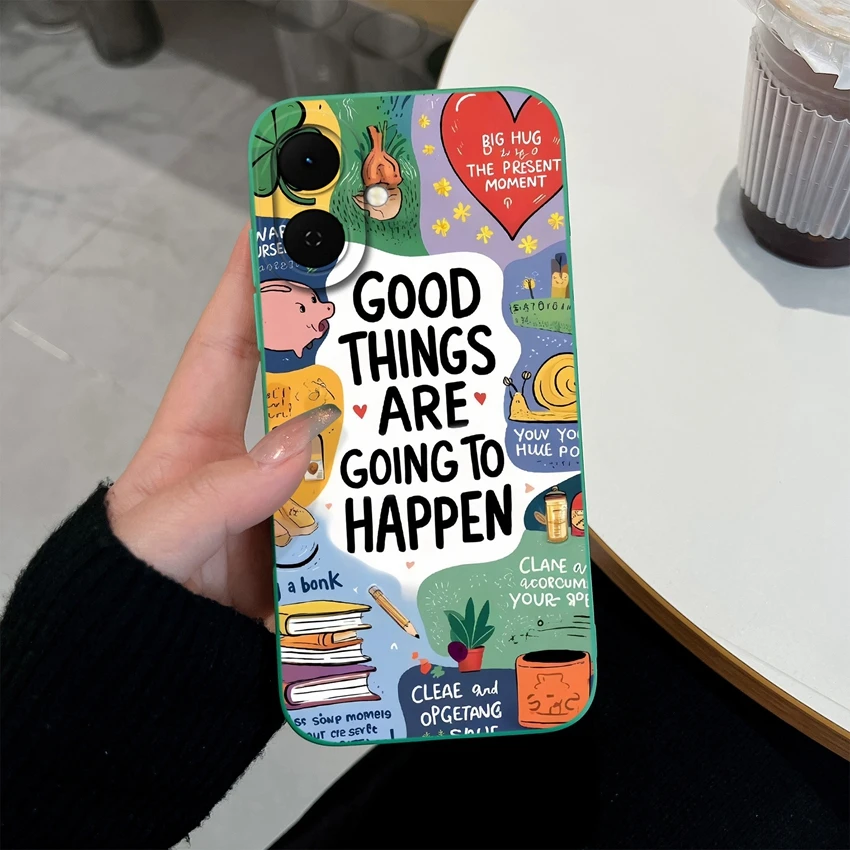 Pretty Flowers Pattern Full Coverage Soft Silicone Phone Case Cover