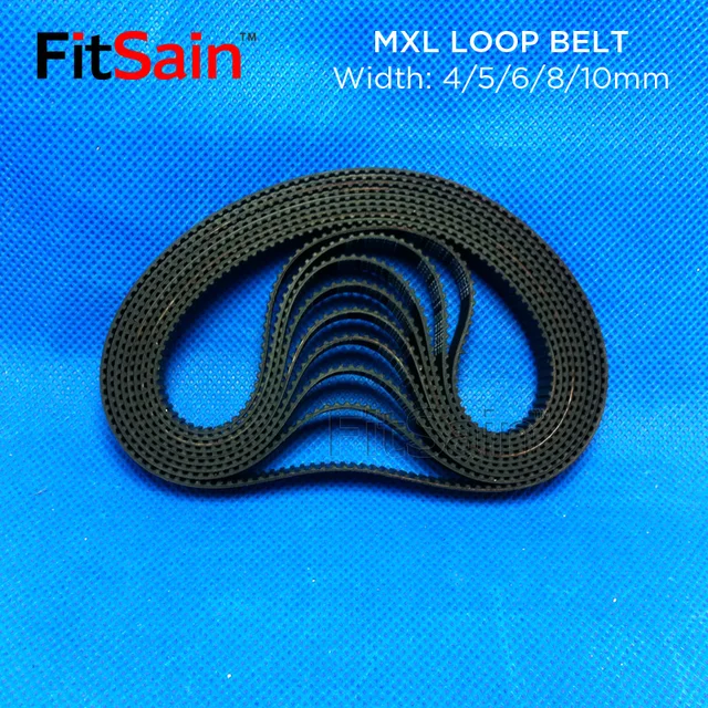 10-Pack B76MXL MXL Timing Belts – 6mm Width, 76 Teeth, Closed-Loop-1340233