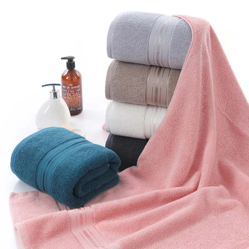 Thickened pure Cotton Bathroom Face Towel household bath towel soft and Quick absorbent  Quick Dry and non shedding adult towels 3