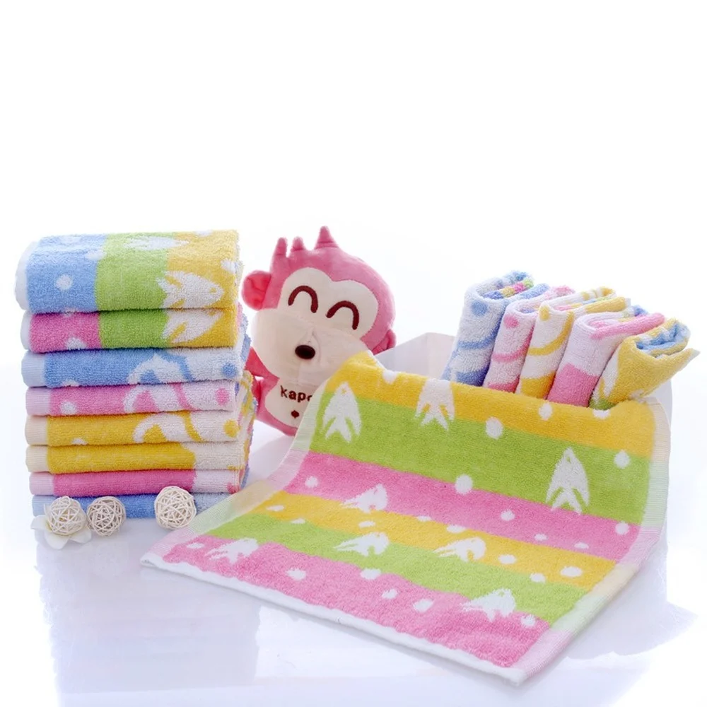 

Cartoon Rabbit Head Kindergarten Soft Absorbent Baby Towel
