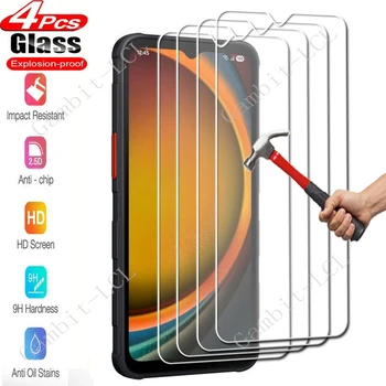 4 Pezzi Pellicola Protettiva in Vetro Temperato per Samsung Galaxy XCover7 Pro, XCover7Pro, XCover6, Xcover 5, 6, 7, 4, 4S, Xcover5