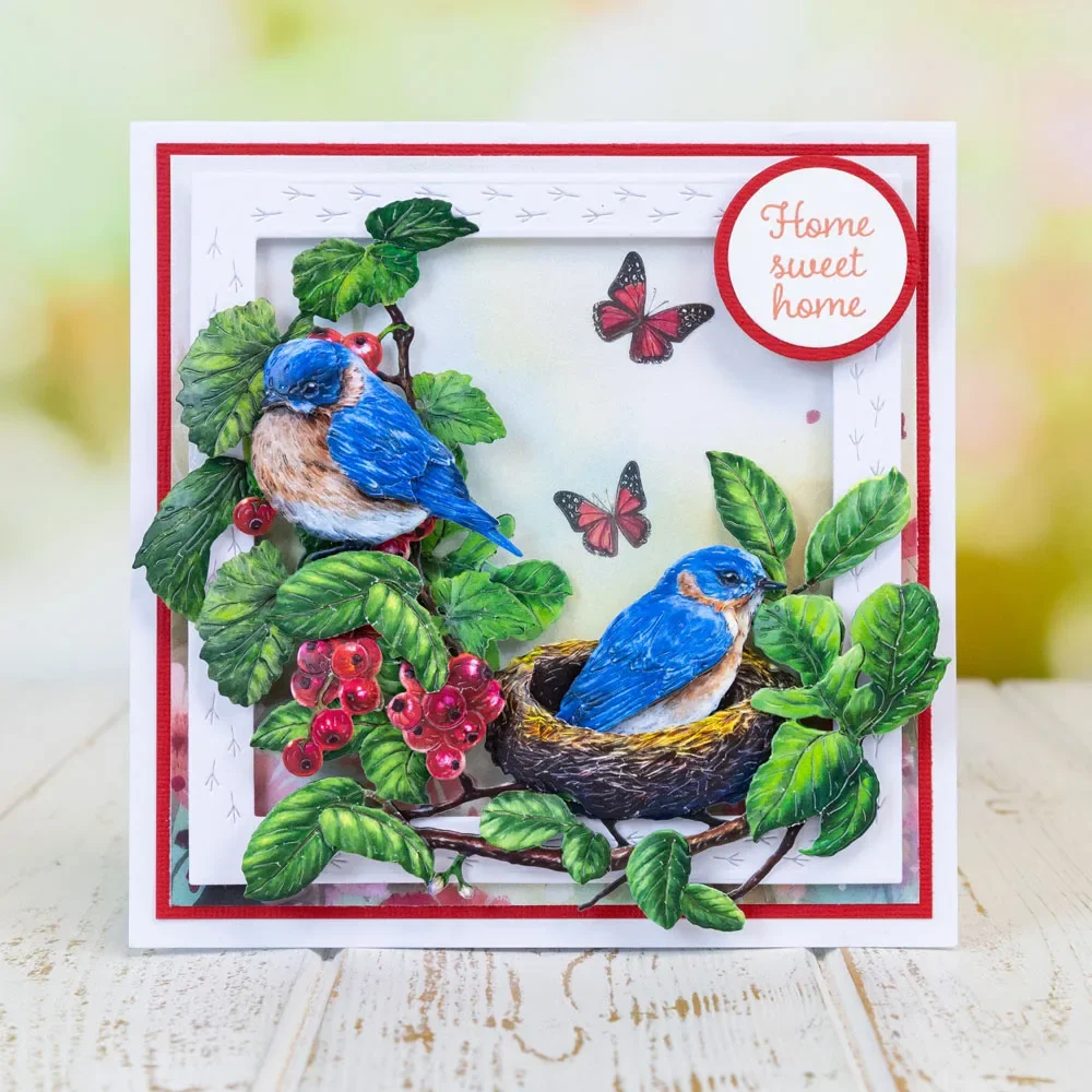 밝은 빨간색 과일은 매우 매력적입니다. 금속 커팅 다이 스크랩북 다이어리 장식 스텐실 엠보싱 템플릿 DIY 인사말 카드