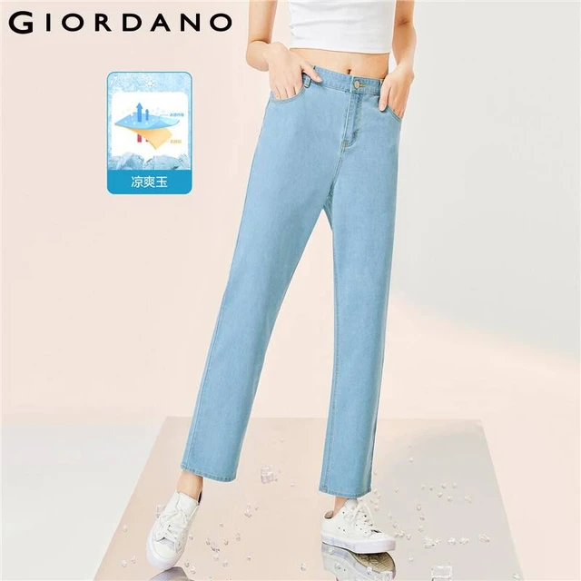 Giordano Women Tees | Giordano Clothing | Denim Jeans - Giordano Women Jeans  High-tech - Aliexpress