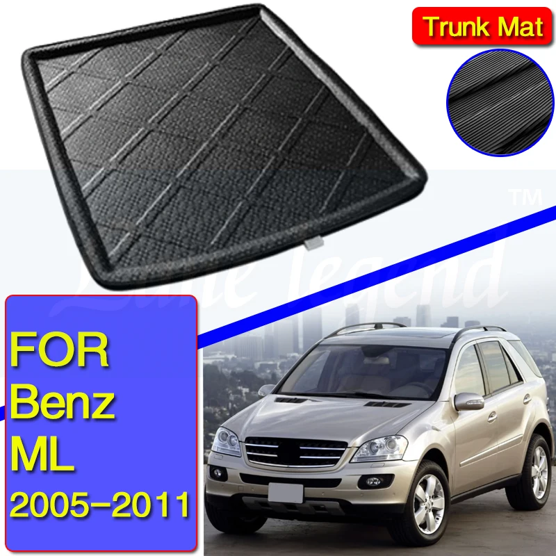 

For Mercedes BENZ ML 300 350 500 2005-2011 Rear Cargo Boot Tray Liner Trunk Floor Mat Carpet Mud Kick