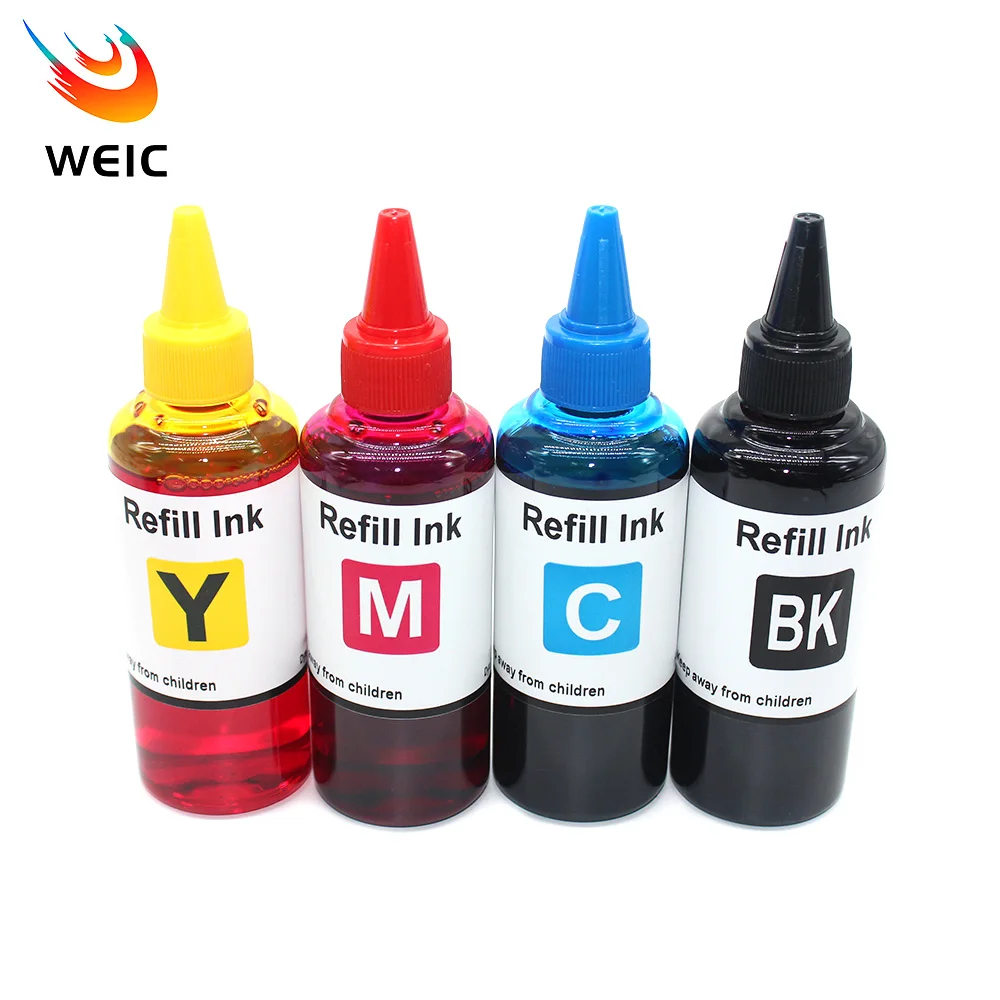 4pc 100ml Refill Dye Ink For Hp932 933 For Hp Officejet 6100 6600 6700 7110 7610 7612 Printer - Ink Refill Kits - AliExpress