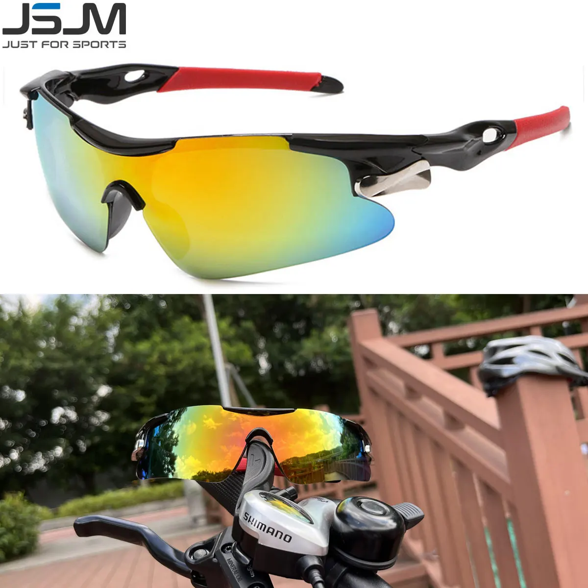 SCVCN Mountain Bicycle Glasses Sport Men Sunglasses Cycling