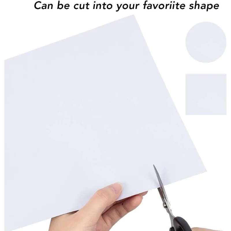 A4 Size Double Sided Tape Sheets Strong Adhesive 18PCS For Christmas Craft Festival Decoration Tumbler