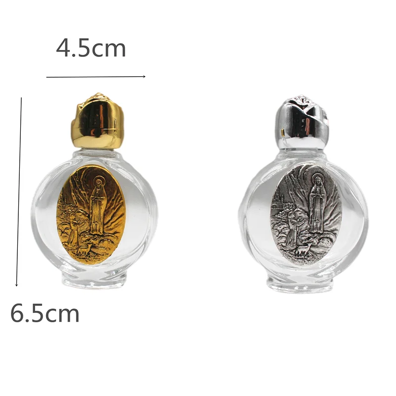 Holy Water Bottle Jesus Christ Catholic Church Utensils Virgin Mary Statues Orthodox Gift Religious