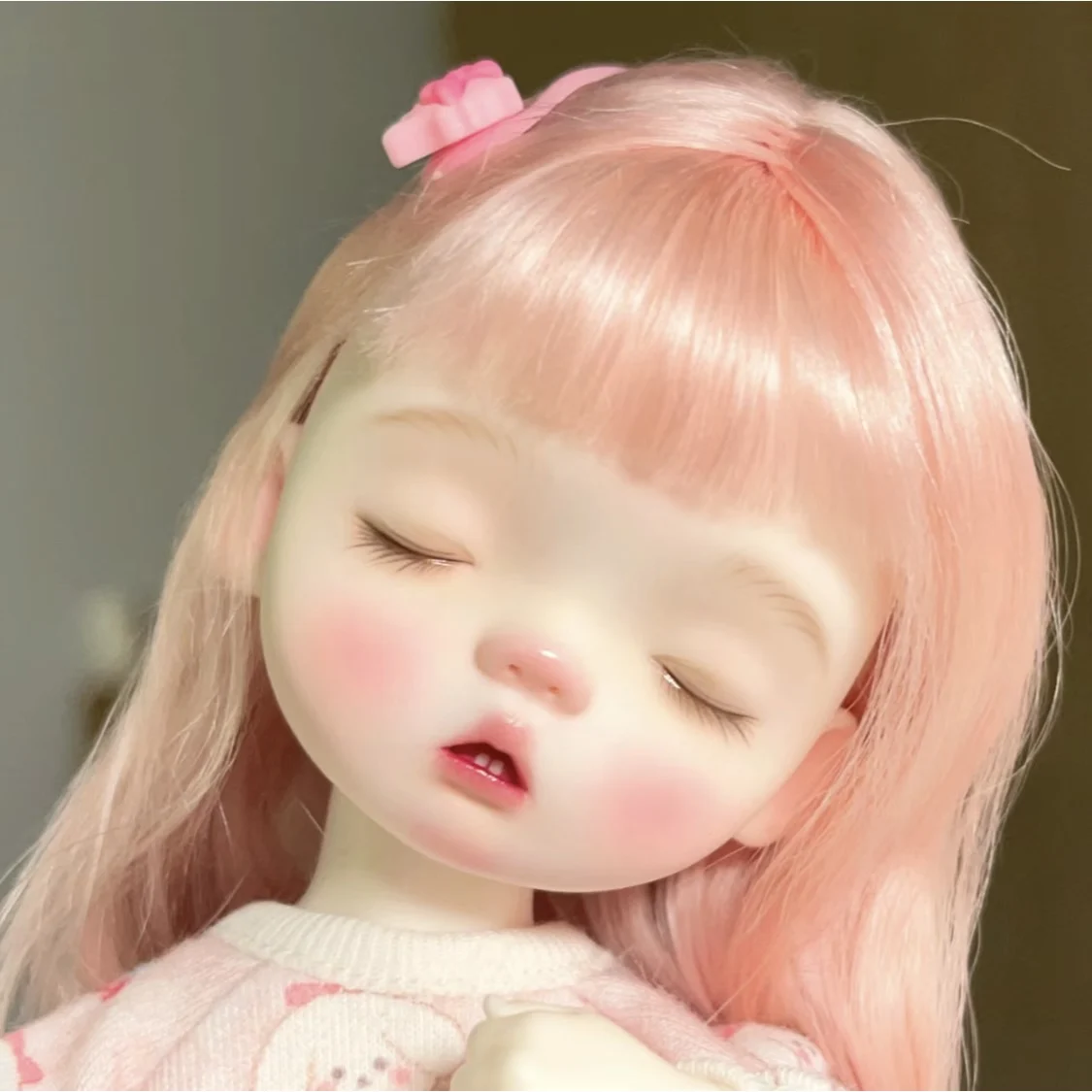 새로운 SD 인형 1/6 수면 Zhuzhu Diandi Qbaby 스마일 바오 Diandian Huhu 큰 물고기 몸, blythe ob11 ACGN 애니메이션 송진 바디 몰드 DIY 장난감