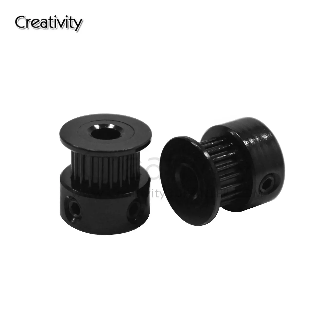 3D Printer Part Bore 8mm/5mm Width 6mm Black Synchronous Wheel GT2-20 Teeth synchronous wheel nbelt pulley 2GT round pulley gear