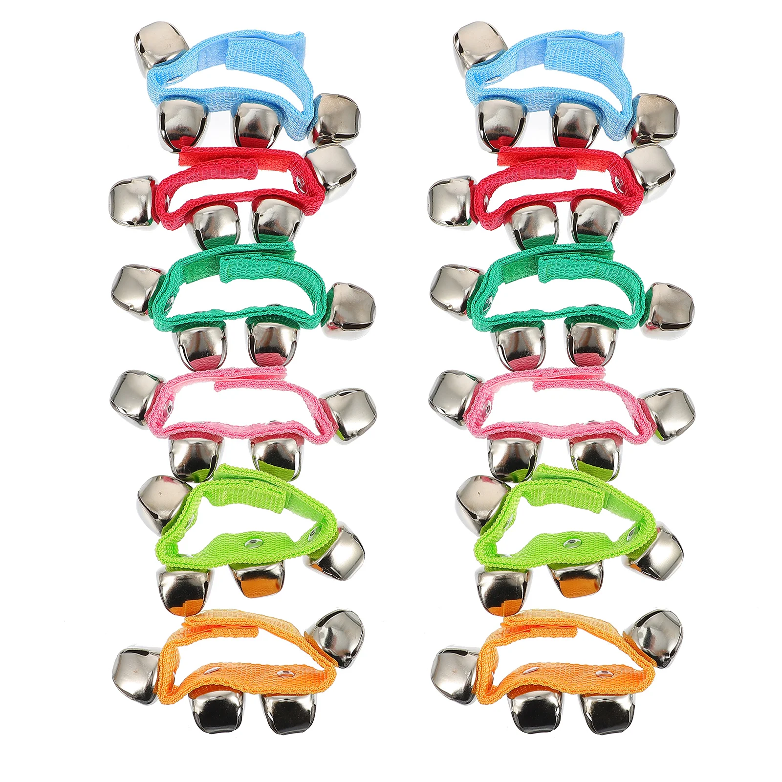 

12 Pcs Music Gifts Wrist Bell Practical Bracelets Christmas Dance Bells Party Band Jingle Wristband Child