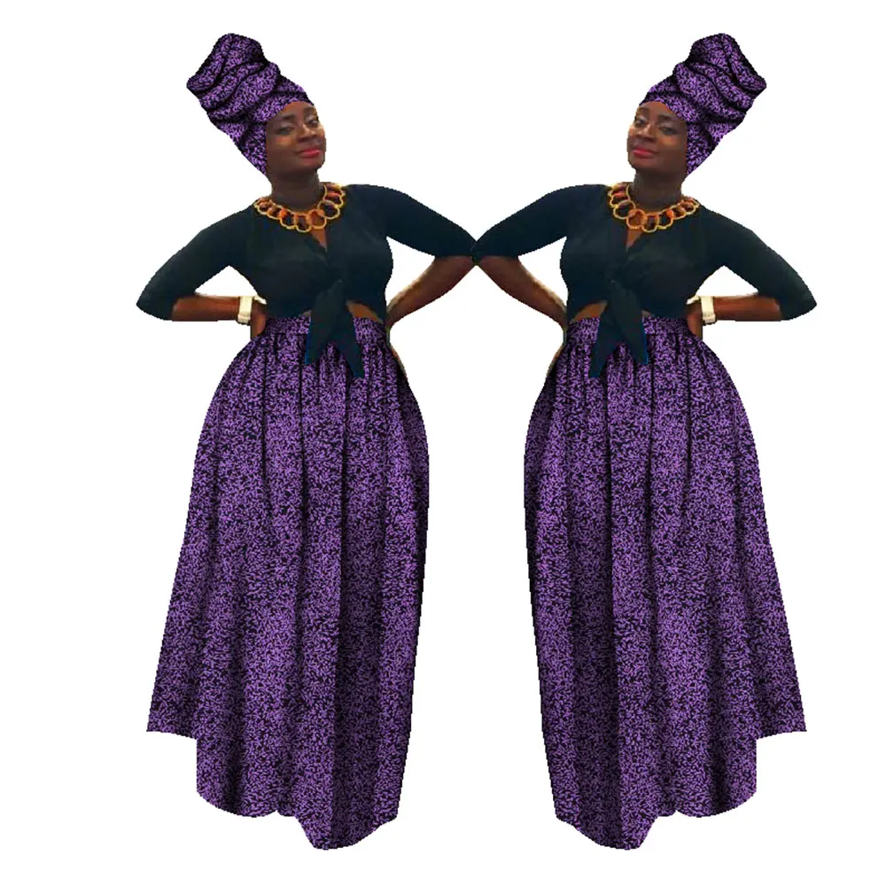 ���� Dashiki ������ī ���� �㸮 �� �ڶ� ġ�� Bazin Riche ������ī ġ�� + Headscarf 2 ���� �Ƿ� �÷��� ũ�� WY1270