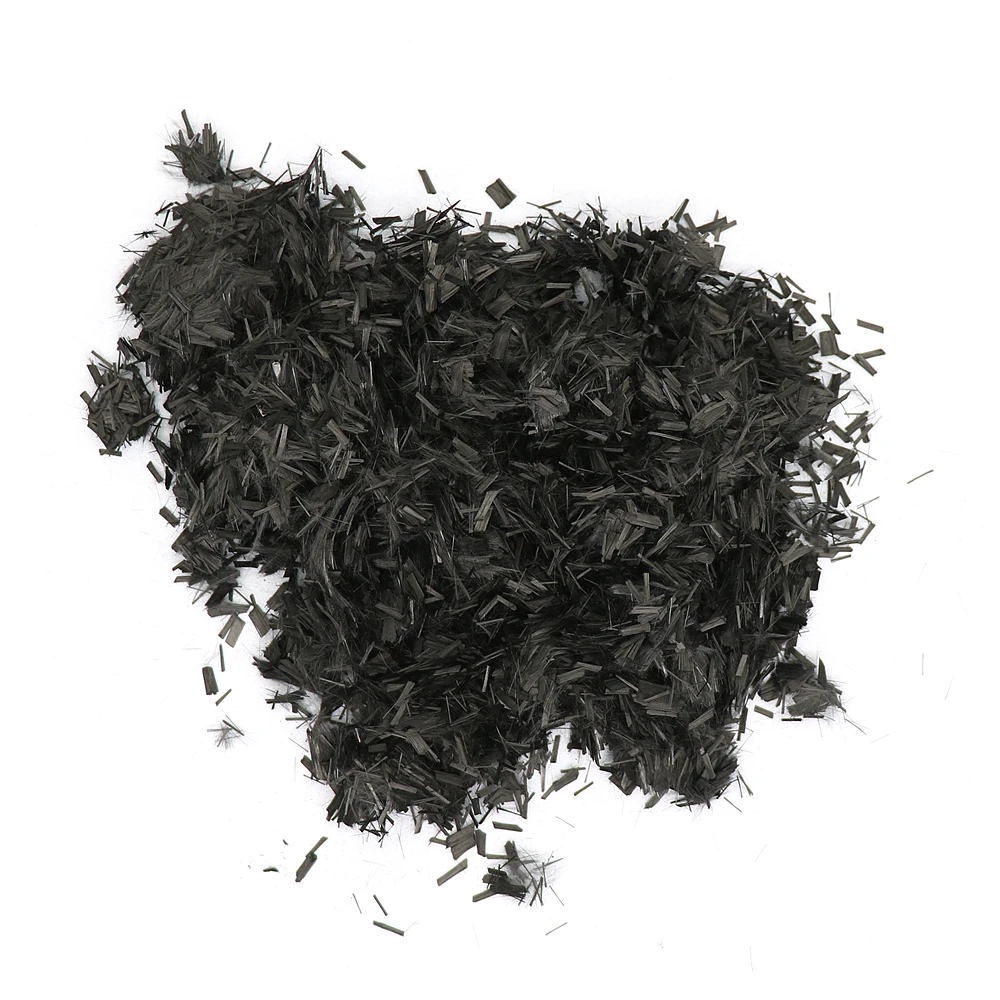 100G 3-12MM Carbon Fiber Forging Chopped Carbon Fiber Bundle Forging Marble Texture Automotive Interior Parts Surface Mod