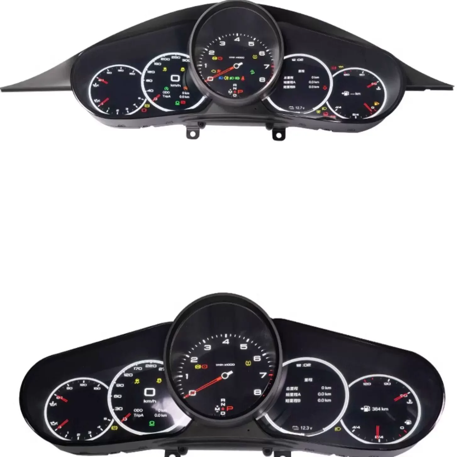 LCD Instrument Cluste for Porsche Cayenne Panamera Macan 718 10-23 modified Speed Water Temperature Car interior
