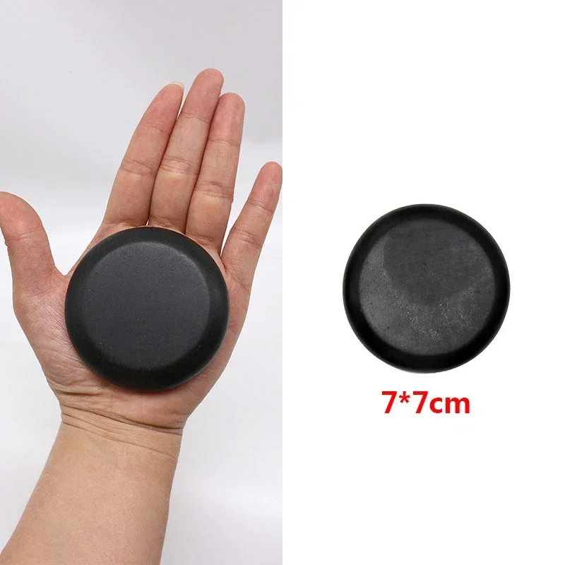 Facial Massager Massage Tool 1PC Natural Face Massage Stone Lava Basalt Hot Stone for Spa Massage Therapy Body Facial Therapy