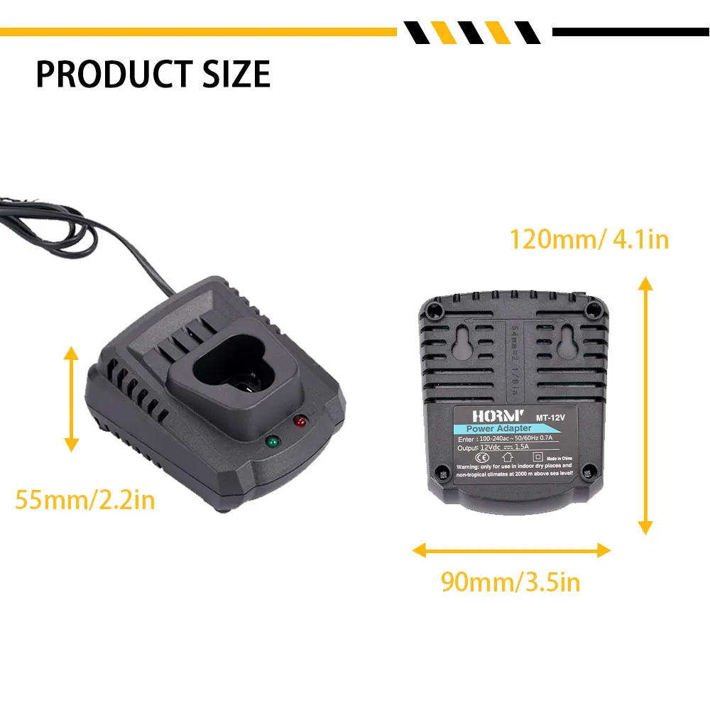 12V Makita Model Lithium Battery Charger Replacement 1500/2000mAh Battery Apply to Cordless Electric Drill Grinder Electric Saw