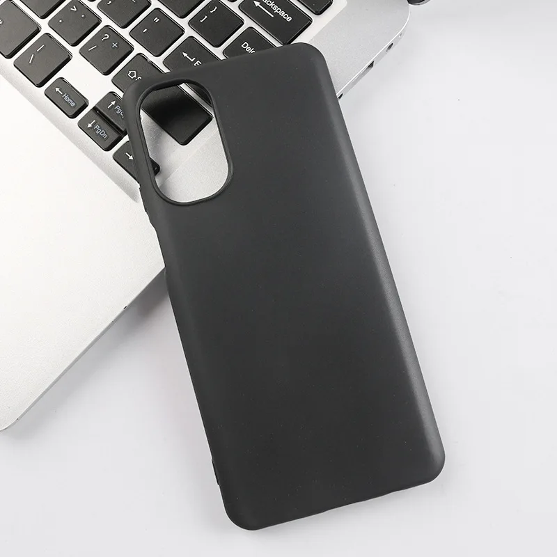 Custodia Per Motorola Moto G82 (5G) Cover 6.6 Pollici Soft Black Tpu Mobile Phone Coque