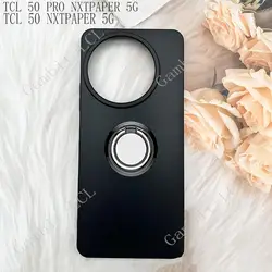 Custodia per telefono in silicone TPU migliorata 2024 con supporto anello posteriore per TCL 50 Pro NXTPAPER XL 6.78