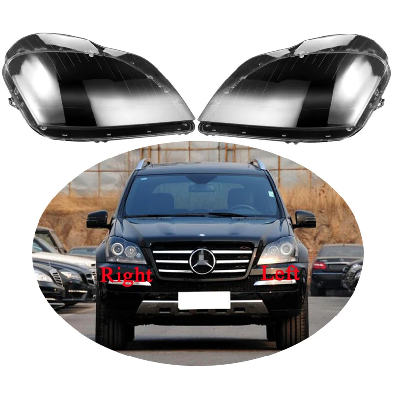 

For 2006-2011 Mercedes Benz Car lampshade X164 GL350 GL450 Headlamp Lamp Cover Headlight Shell Transparent Lens