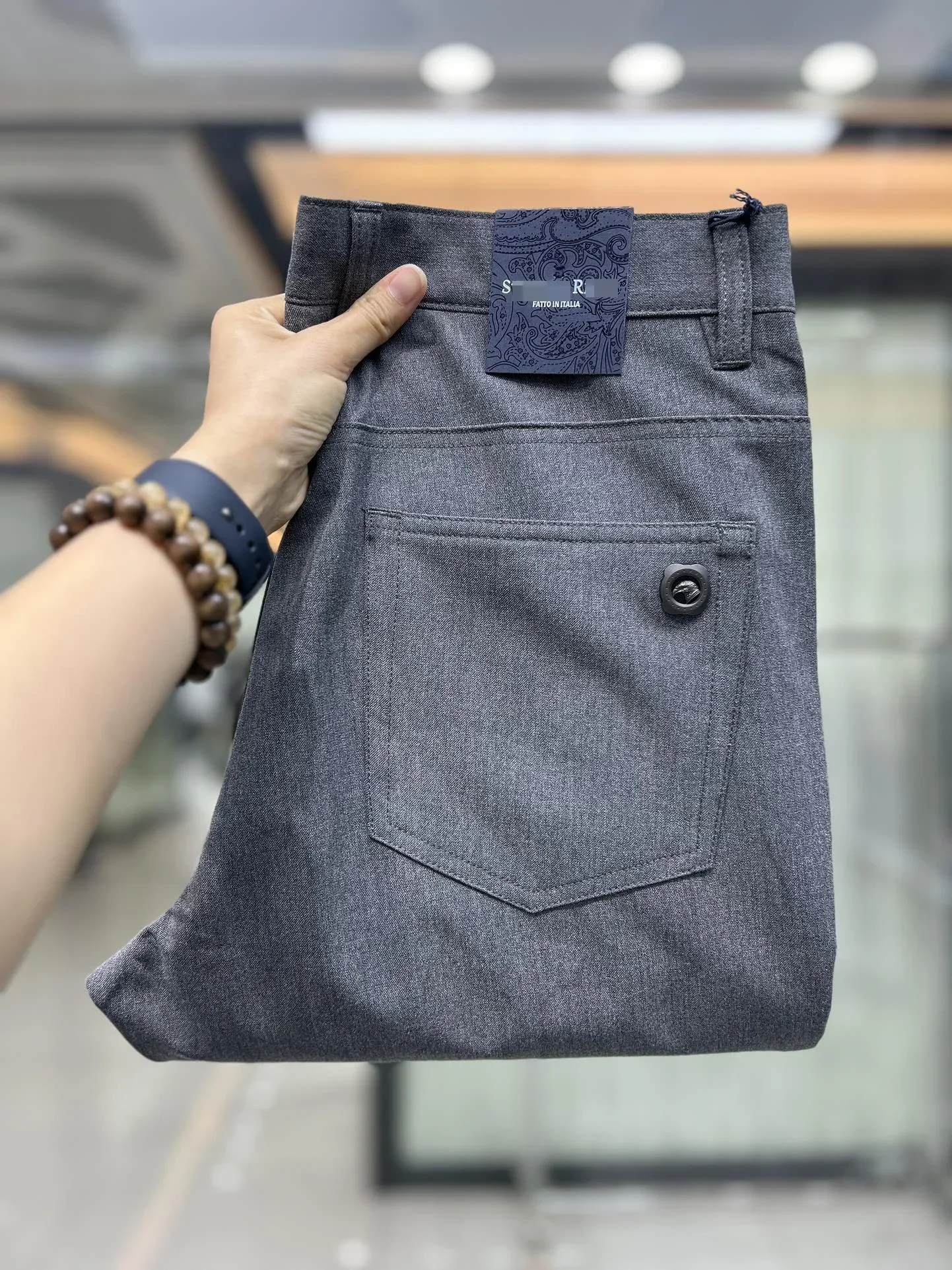 

BILLIONAIRE SIJITONGDA 2024 Spring/Summer Men's Business and Leisure Fashion Pants Size30-40