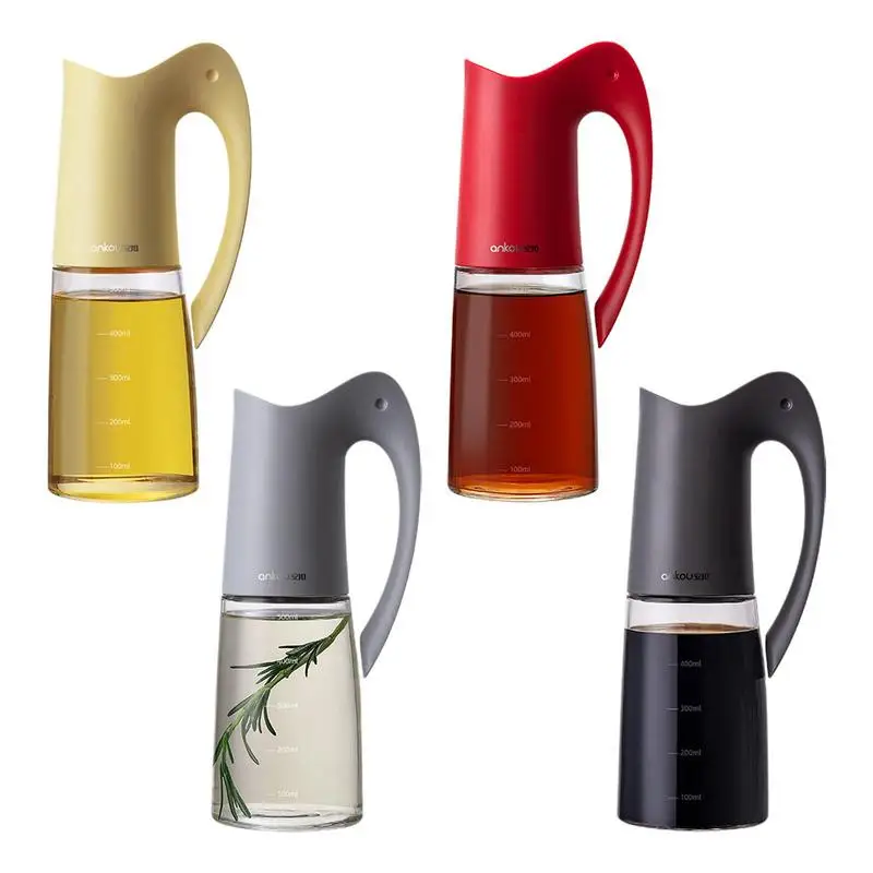 

Soy Sauce Dispenser For Barbecue Seasoning Cooking Household Glass Storage Oil Dispenser Bottle Tank Kitchen Accessories