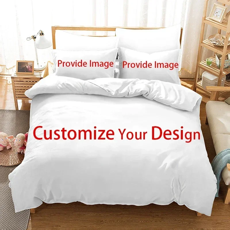 Duvet Cover Set Design Photo Boys Adults Kids Gift DIY Bedding Set Queen King Size Personalized Bet bedding set