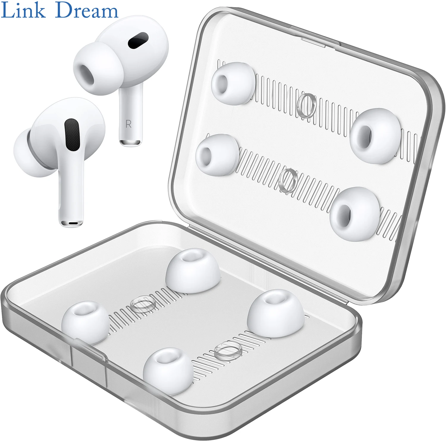 4 Paia Di Auricolari In Silicone Per Airpods Pro E Airpods Pro Suggerimenti Di Seconda Generazione Auricolari Di Ricambio Auricolari Con Scatola Xs S 