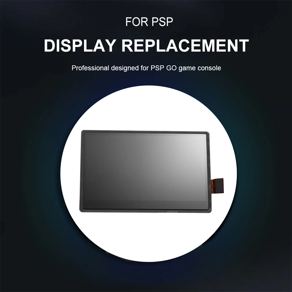 Original Controller LCD Screen Professional LCD Display Screen Replace Game Accessories Game Console Repair Part for PSP GO Host