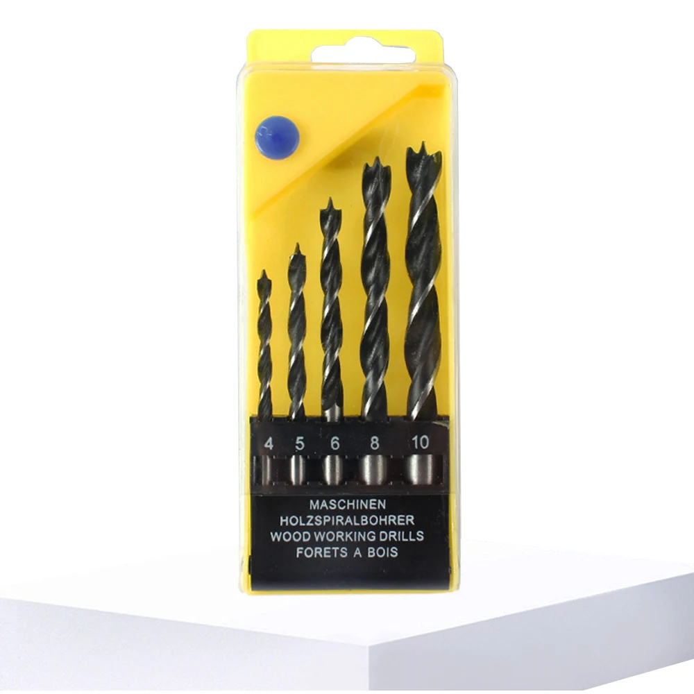 Set Drill Metal Wood Drills Drill Bit Power Tool Wood Drill Bit Set