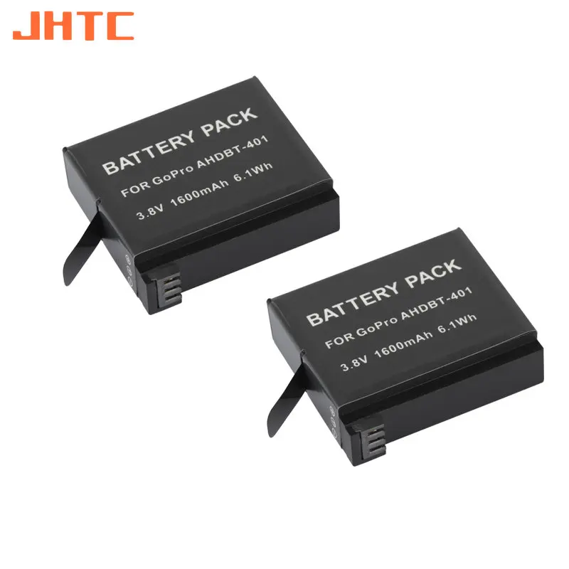 Batteria Jhtc Per Gopro Hero 4 1600Mah Fotocamera Bateria Per Gopro Hero 4 Black