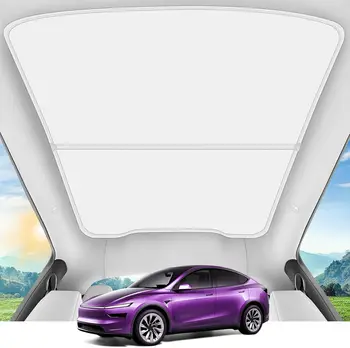 2025 Sunshade Roof for Tesla Model Y Juniper Glass Roof Sunshade Heat Insulation for Tesla Model Y Juniper 2025 Accessories 1