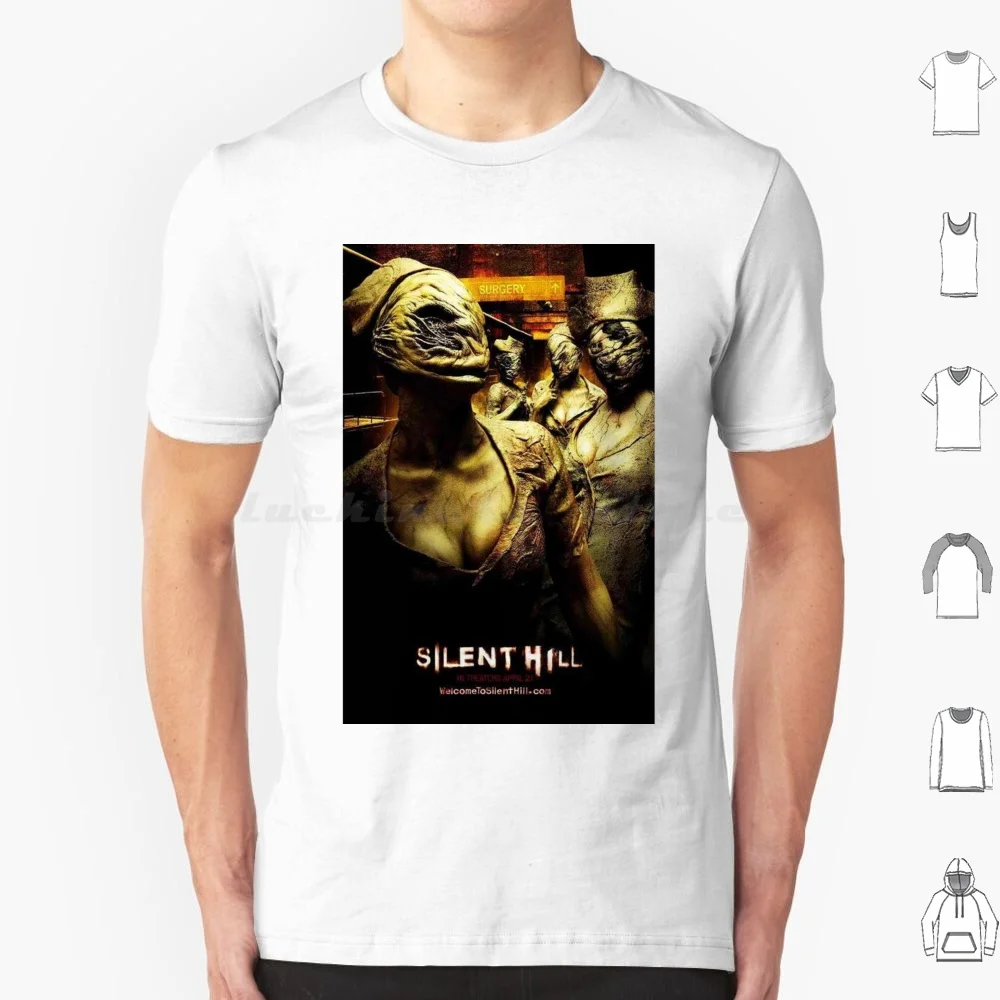 Maglietta Per Chirurgia Cattiva 6Xl Cotton Cool Tee Sh2 Silent Silent Silent Hill 4 Sh4 Ps2 Videogiochi Da Gioco Sopravvivenza Horror Survivalhorror