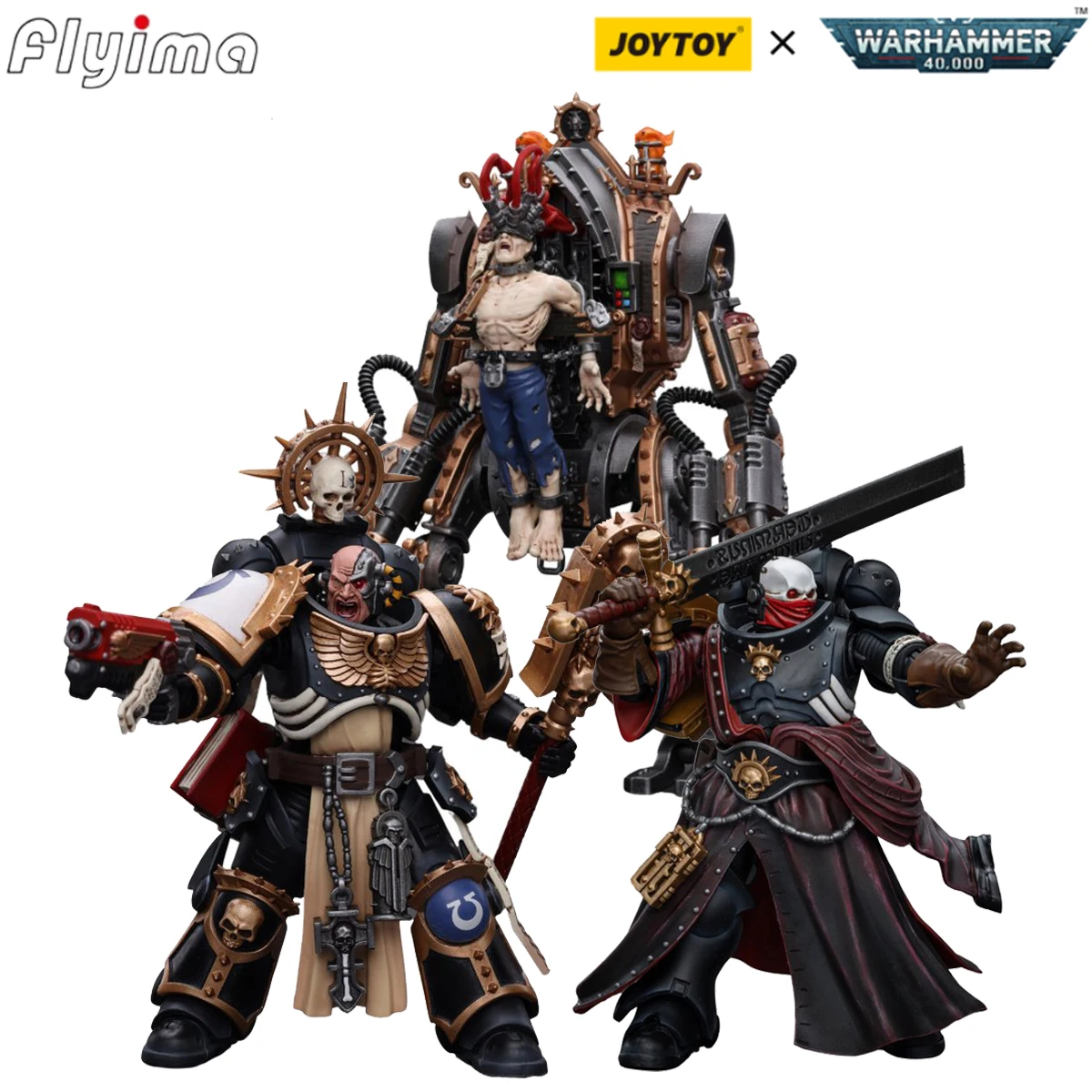 [Disponibile] Joytoy 1/18 Warhammer 40K Action Figure Adepta Sororitas & Ultramarines Jucar Modello Animato Giocattolo Regalo Spedizione Gratuita